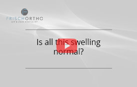 Is all this swelling normal?