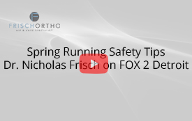 Spring Running Safety Tips 🏃‍ | Dr. Nicholas Frisch on FOX 2 Detroit