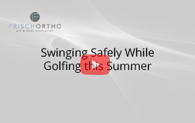 Swinging Safely While Golfing this Summer