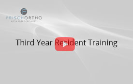Third Year Resident Training